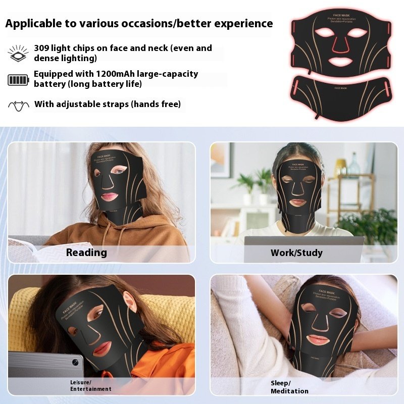 Silicone LED Photon Beauty Face Mask — detail 8