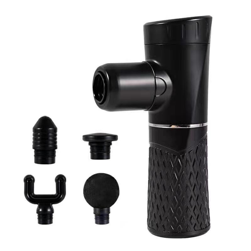 Mini Massage Gun - 32 Speeds, 4 Heads - 6