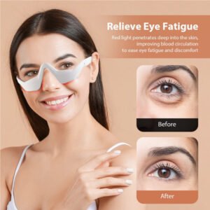 EMS Eye Massager with Red Light - Anti-Fatigue
