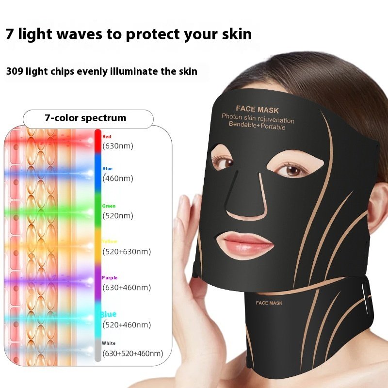 Silicone LED Photon Beauty Face Mask — detail 7